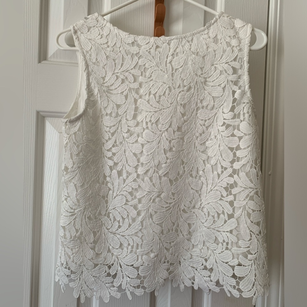 White Lace Blouse